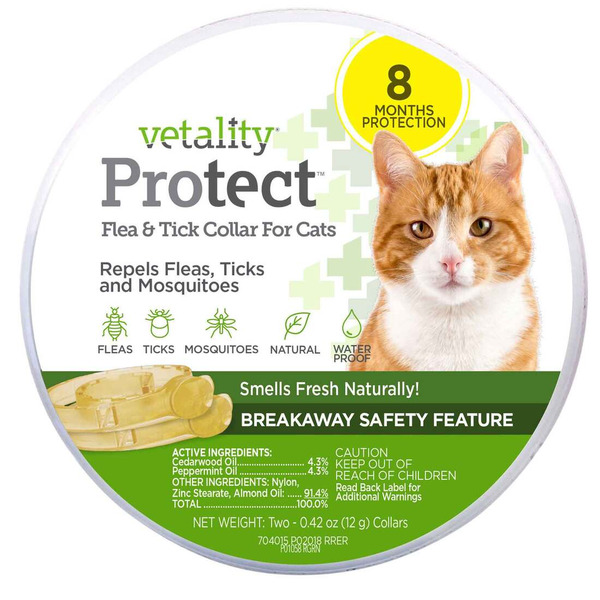 Vetality Protect Flea & Tick Cat Collar