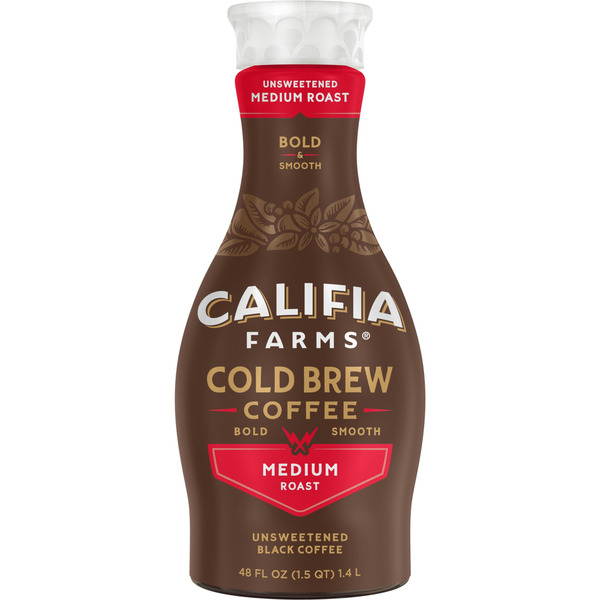 Califia Farms Pure Black Medium Roast Cold Brew Coffee