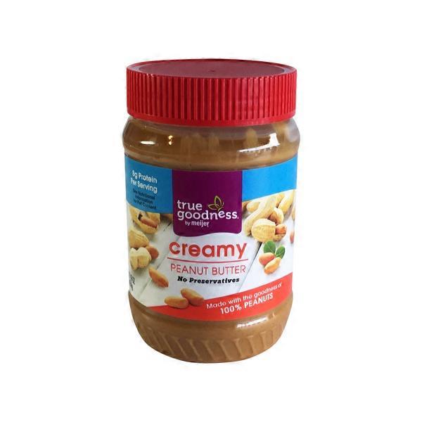 True Goodness by Meijer Creamy Peanut Butter (16 oz) Instacart