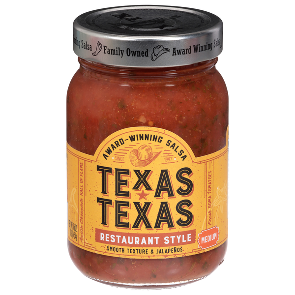 Texas Texas Restaurant Style Medium Salsa Same-Day Delivery