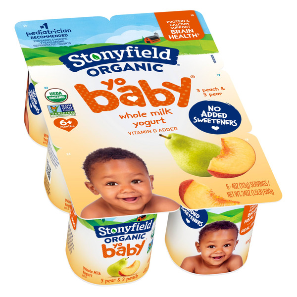 Organic Yobaby Yogurt Giving Baby Yogurt At Months Stonyfield
