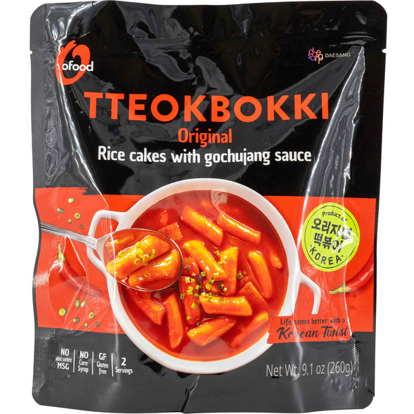 99 Ranch Market O'Food Original Tteokbokki Rice Cakes Same-Day