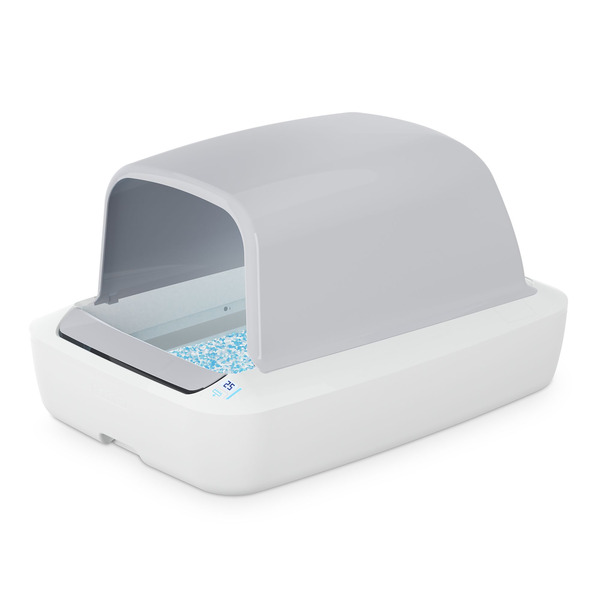 PetSafe ScoopFree Crystal Pro Hooded Self-Cleaning Litter Box
