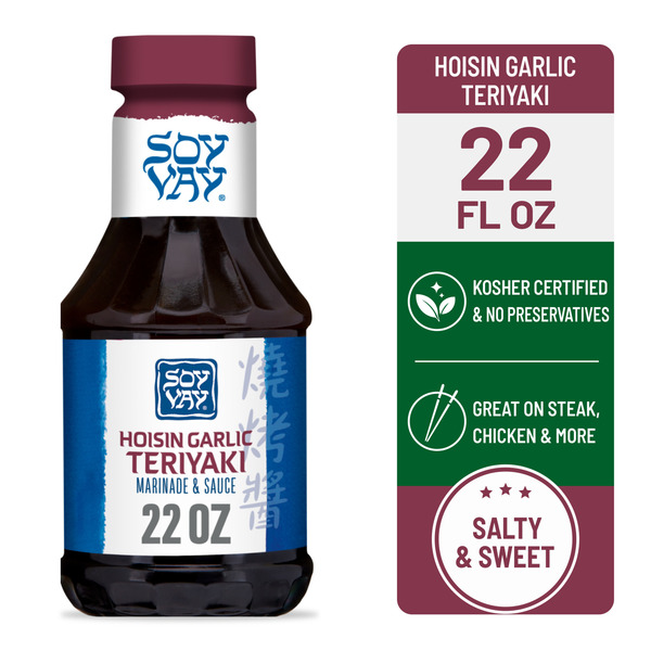 Soy Vay Hoisin Garlic Teriyaki Marinade and Sauce Same-Day