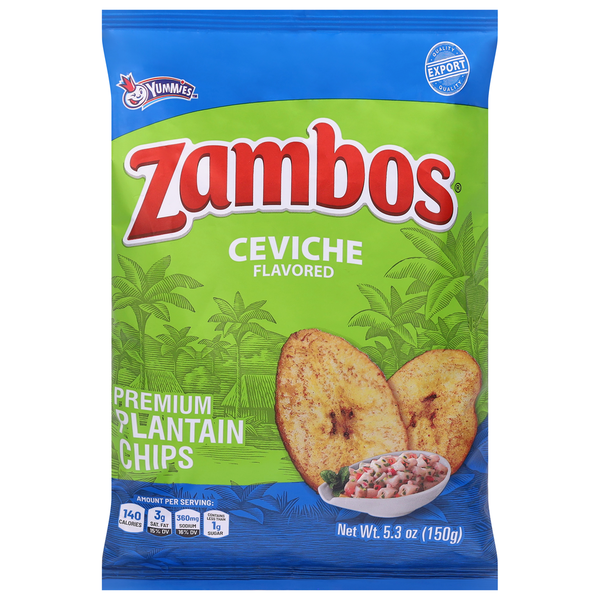 Yummies Premium Ceviche Flavored Plantain Chips Same-Day Delivery