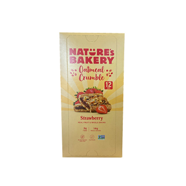 Nature's Bakery Oatmeal Crumble Strawberry