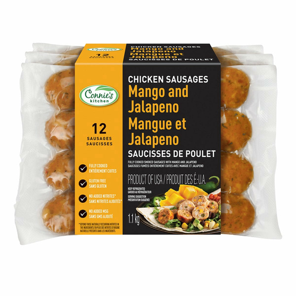 6T7H SL90 Mango Jalapeno Chicken Sausage