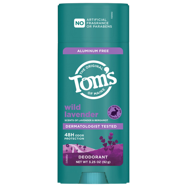 Tom's of Maine Aluminum-Free Natural Deodorant For Women, Wild