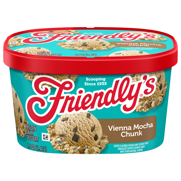 Friendly's Vienna Mocha Chunk Frozen Dairy Dessert Same-Day