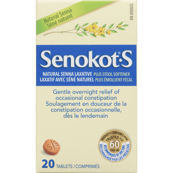 Senokot Laxative Stool Softener Same-Day Delivery | Rexall