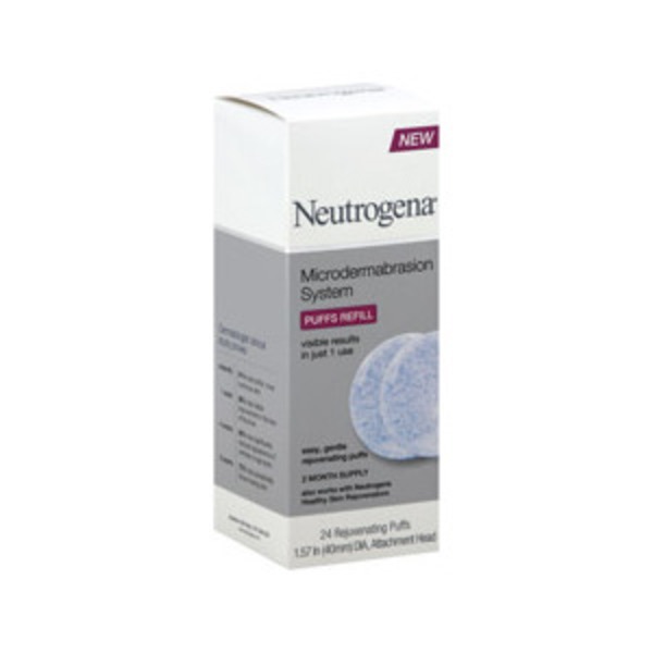 neutrogena microdermabrasion system puff