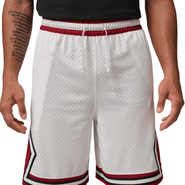 Jordan Men's Dri-FIT Sport 9'' Diamond Shorts, S - White/Gym Red