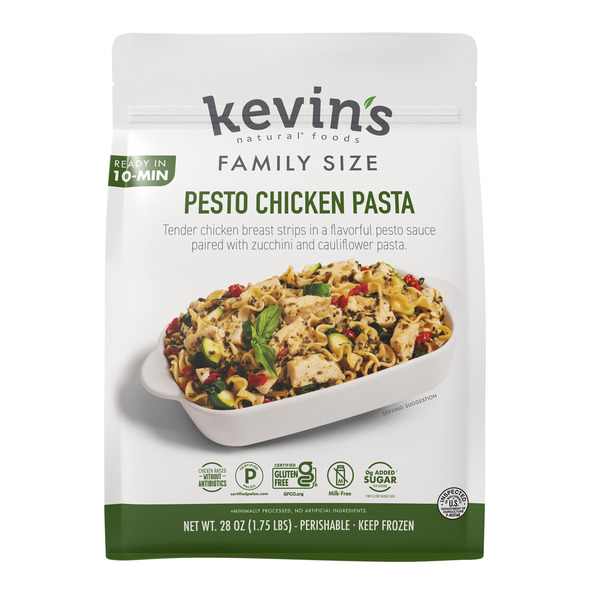 Kevin's Natural Foods Family Size Pesto Chicken Pasta