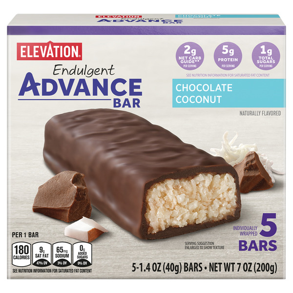 Elevation Chocolate Coconut Endulgent Bar
