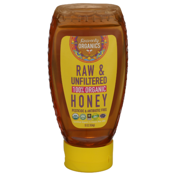 Heavenly Organics Organic Raw & Unfiltered Honey