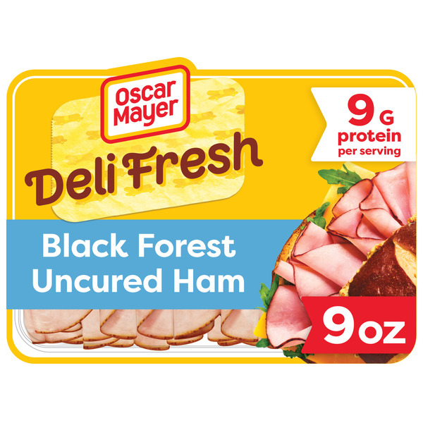Oscar Mayer Deli Fresh Black Forest Uncured Ham Sliced Sandwich Lunch Meat