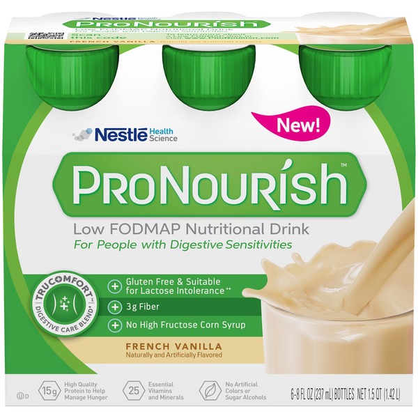 Pronourish French Vanilla Low FODMAP Nutritional Drink from Giant Food Instacart