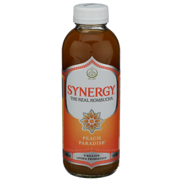 Gt's Living Foods Peach Paradise Raw Kombucha Same-Day Delivery or