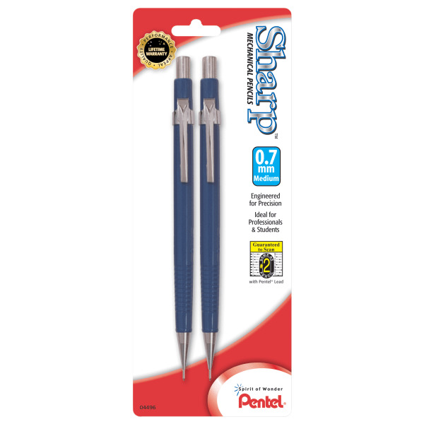 Pentel Automatic Pencils, 0.7 mm Medium