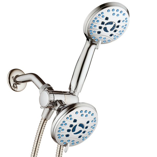 AquaCare Brushed Nickel Dual Shower Head 1.8-GPM (6.8-LPM) | 2650