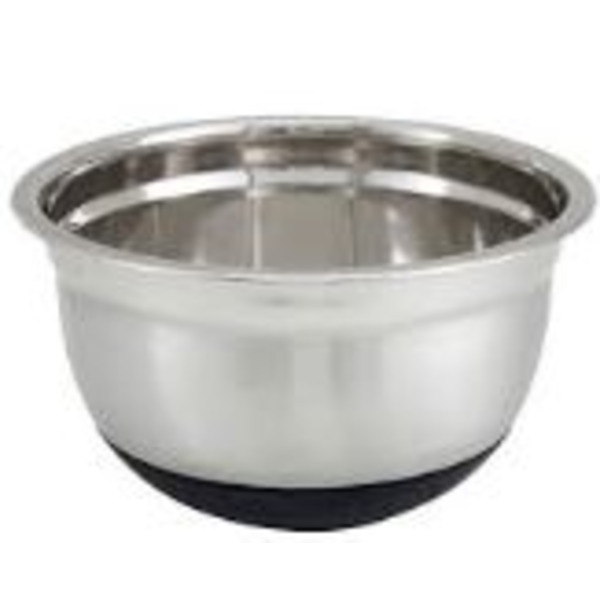 Winco - 8 Qt Heavy Duty Mixing Bowl with Silicone Base