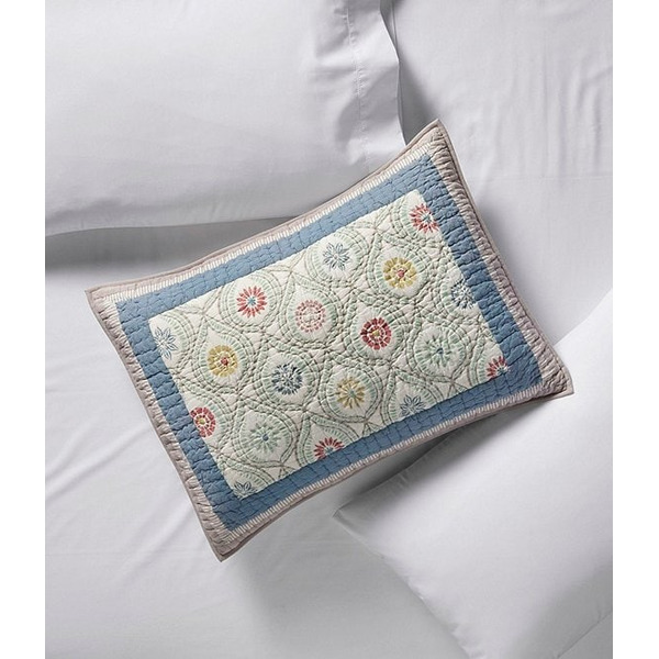 L.L.Bean Botanical Border Quilted Sham