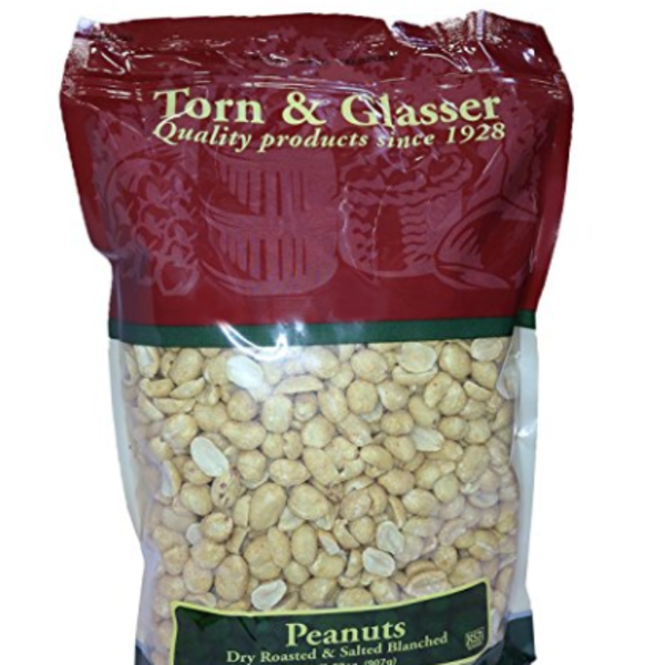 Torn & Glasser - Granulated Dry Roasted Peanuts - 10 lb Bag