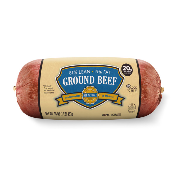 National Beef 81% Lean / 19% Fat, Ground Beef Same-Day Delivery