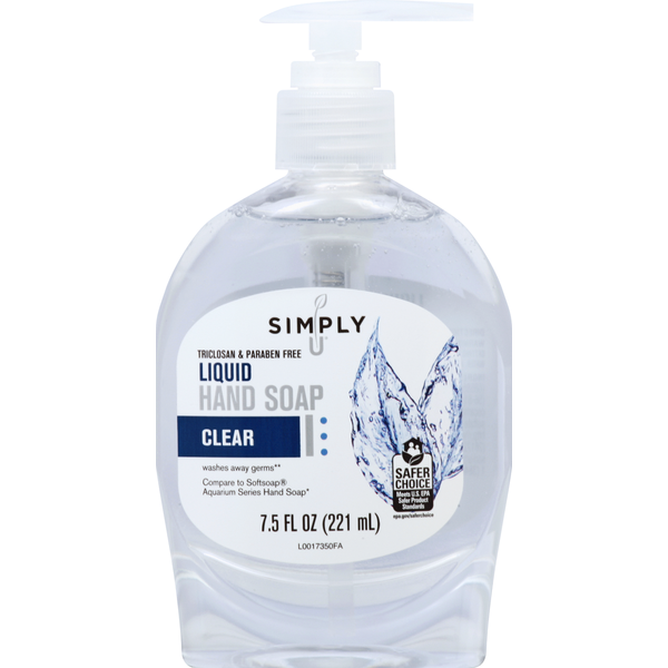Simply U Hand Soap, Clear, Liquid Same-Day Delivery or Pickup | Jerry's Foods Simply U Hand Soap, Clear, Liquid Same-Day Delivery or Pickup | Jerry's Foods
