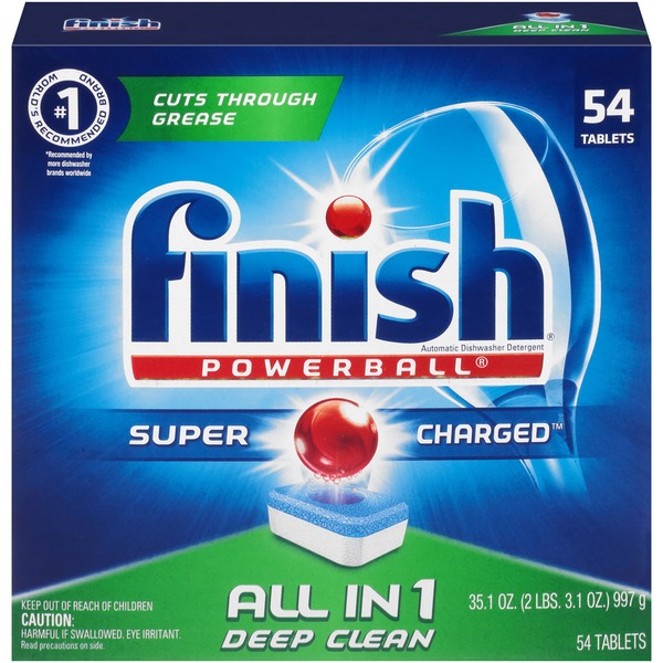 finish dishwasher tablets all in 1 max lemon 90-count finish dishwasher tablets all in 1 max lemon 90-count