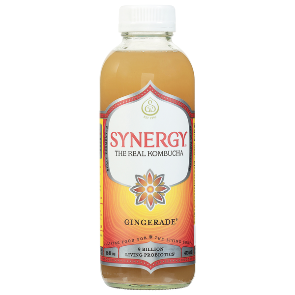 Synergy The Real Kombucha, Gingerade