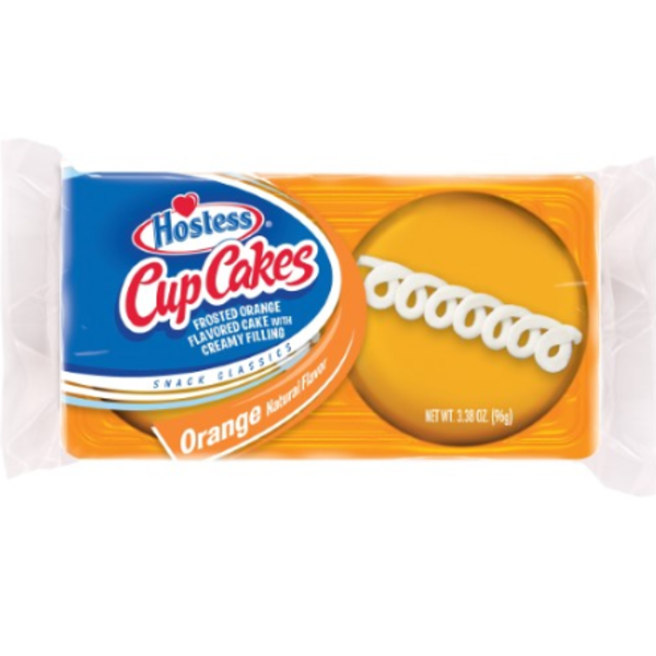 Hostess - Orange Cupcake - 6/2 Ct