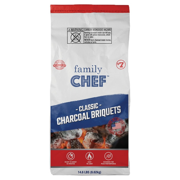 【foil】食糧補充　英語　4枚セット Family Chef Classic Charcoal Briquets Same-Day Delivery | Family