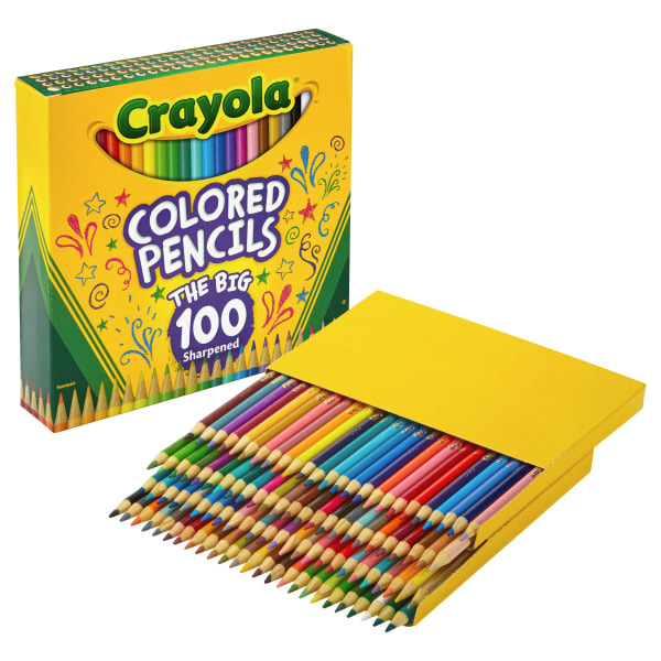 Crayola The Big Sharpened Colored Pencils