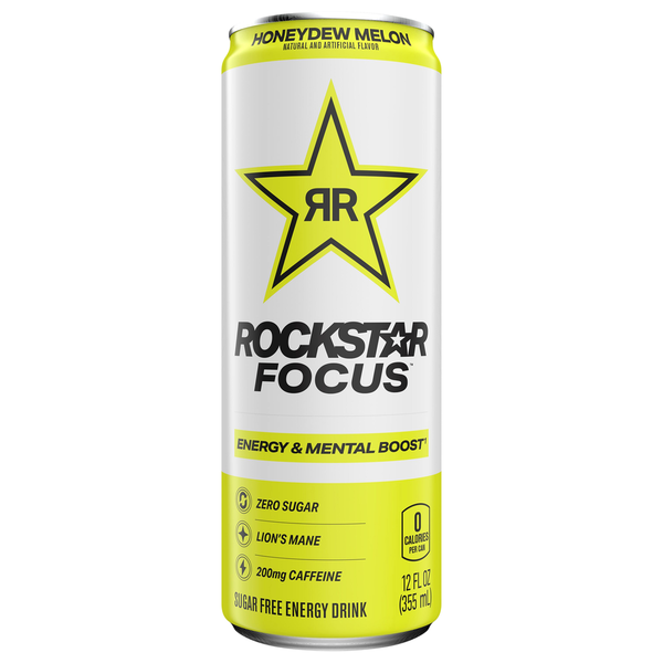 Rockstar Sugar Free Honeydew Melon Energy Drink Same-Day Delivery