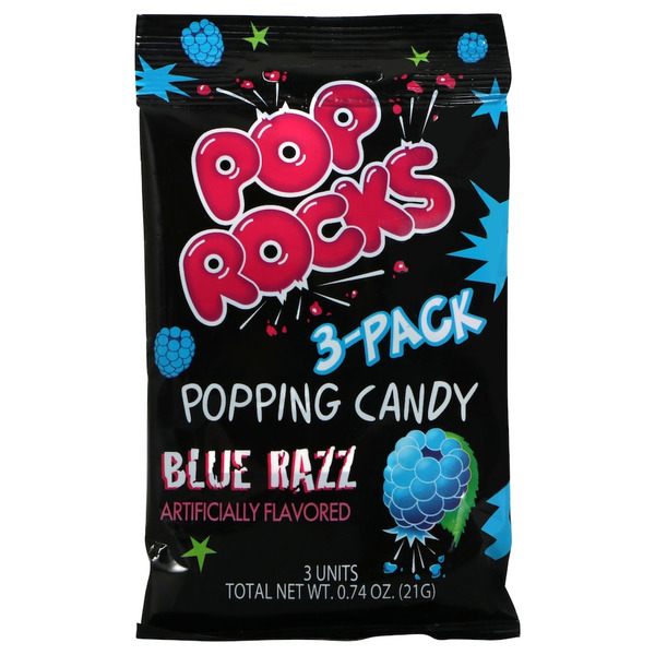POP ROCKS Blue Razz Popping Candy Same-Day Delivery | Dollar Tree