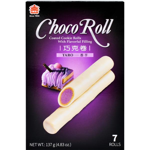 I-Mei Taro Flavor Choco Roll