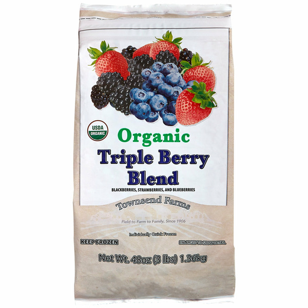 Organic Triple Berry Blend, 3 lbs