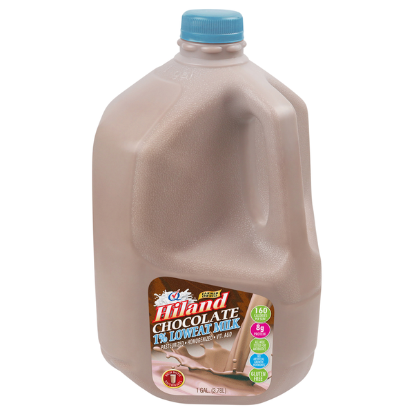 Hiland Dairy 1% Lowfat Chocolate Milk Same-Day Delivery | Reasor's