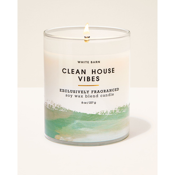 Clean House Vibes Single Wick Candle