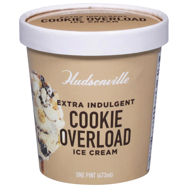 Hudsonville Extra Indulgent Cookie Overload Ice Cream Same-Day