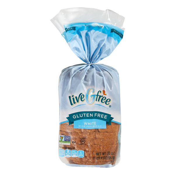liveGfree Wide Pan Gluten Free White Bread