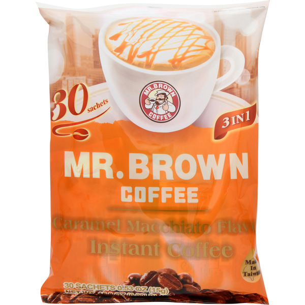 Mr. Brown Caramel Macchiato Instant Coffee
