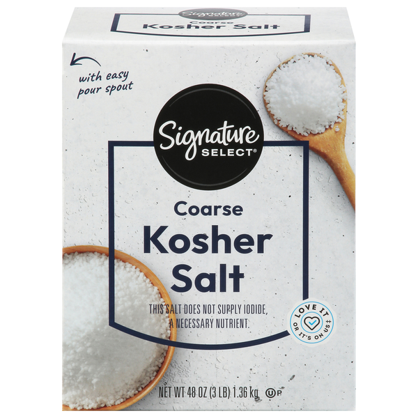 Signature SELECT Kosher Salt, Coarse