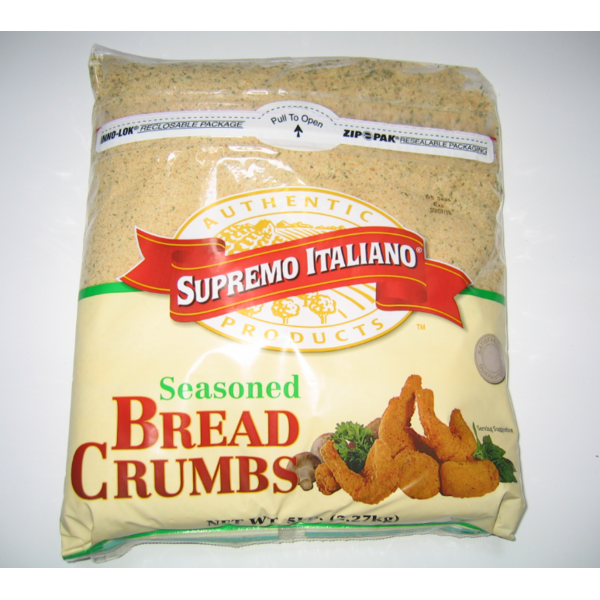 Supremo Italiano - Seasoned Bread Crumbs - 5 lbs
