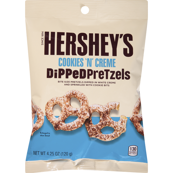 Hershey's Dipped Pretzels, Cookies N Creme (4.25 oz) Instacart
