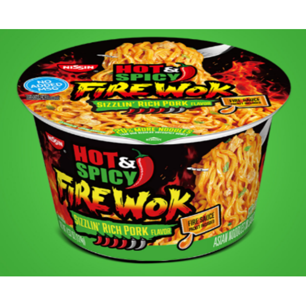 Nissin- Hot and Spicy Fire Wok Pork4.37Z 6/