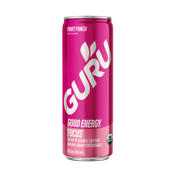 GURU Fruit Punch Organic Energy Drink Same-Day Delivery or Pickup