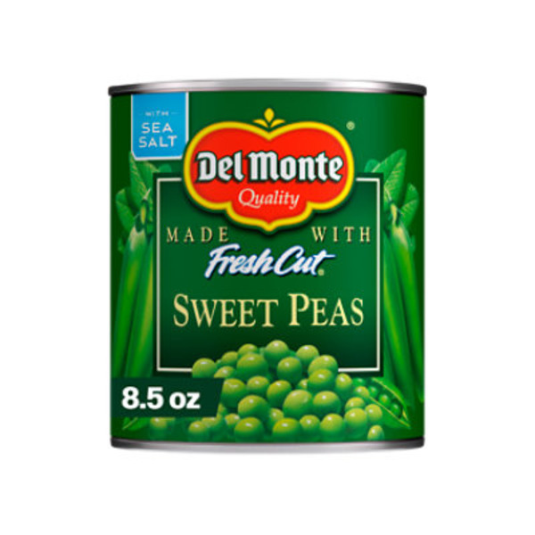 Del Monte FRESH CUT Sweet Peas, Canned Vegetables