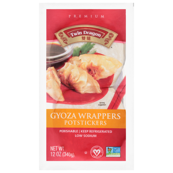 Twin Dragon Premium Potstickers Gyoza Wrappers Same-Day Delivery